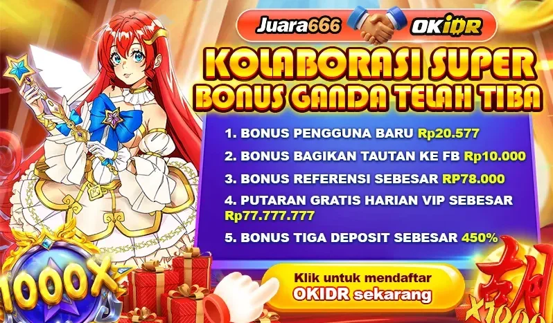 KOLABORASI SUPER BONUS GANDA TELAH TIBA